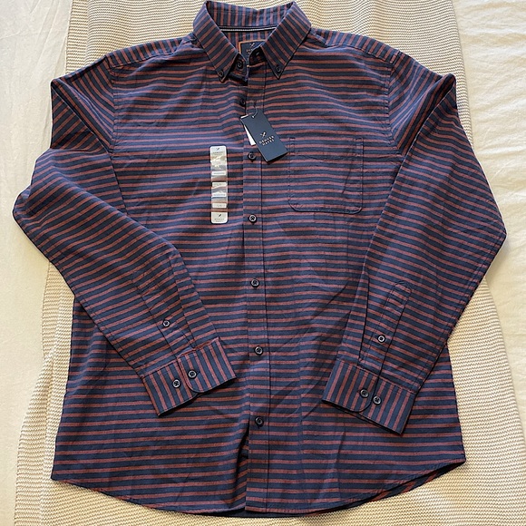 Denver Hayes modern fit button shirt sz L - Picture 1 of 5